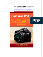 Free Download Camaras DSLR John Johnson Full Chapter PDF