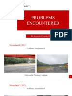 4 - Problems Encountered (November 06-18, 2023)