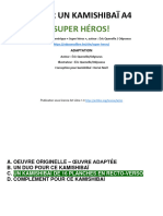 Kamishibaï Super Héros - Version Pour Les Plus Petits - Word