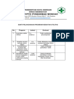 Monitoring Dan Evaluasi Sistem Utilitas