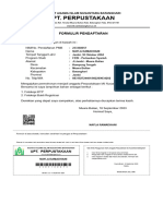 Formulir Pendaftaran Anggota Perpustakaan - Formulir Daftar Perpus