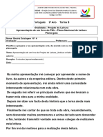 Plano-Guia Apresentação Oral - Português - 9ºano