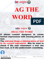 DRAG-THE-WORDS