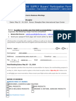 BUYERS' PROGRAM 2024 Supply Chain Buyers' Form PDF