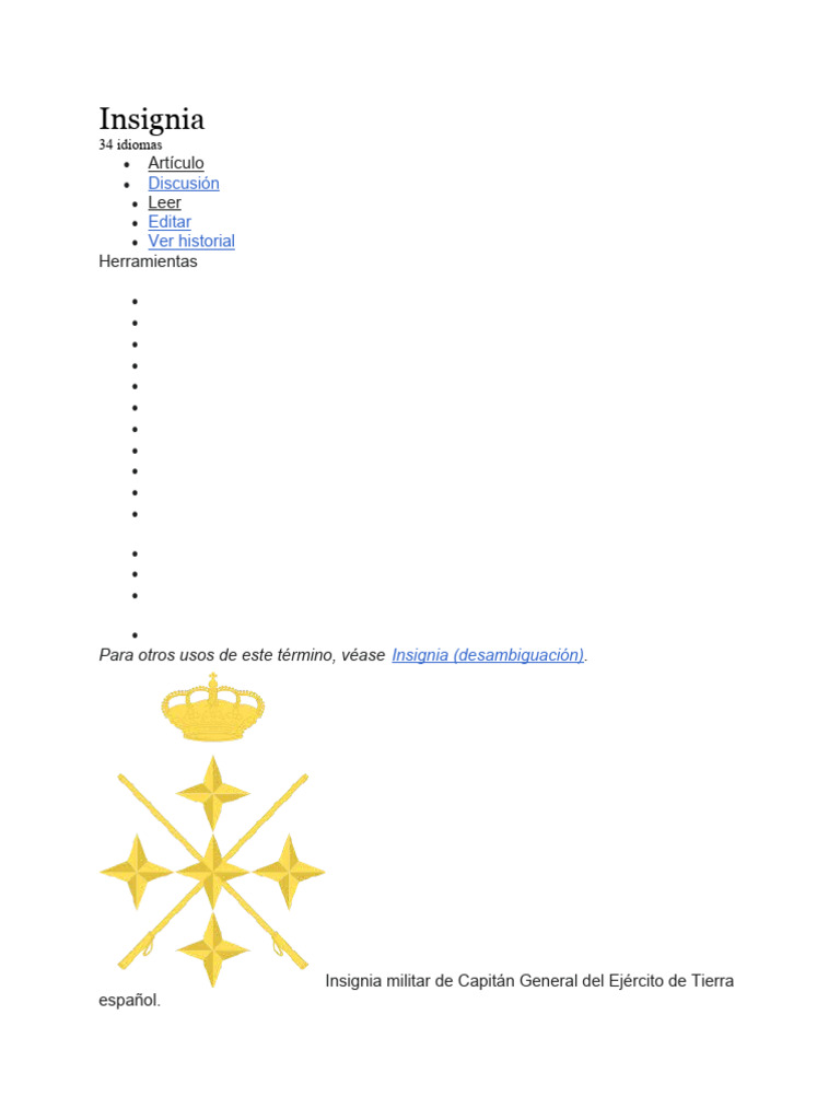 Insignia de Mando Militar | PDF | Historia | Clásicos