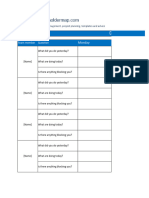 Daily Scrum Meeting Template