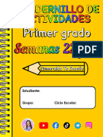 ? 1° S22-S23 - CUADERNILLO DE ACTIVIDADES ? Esmeralda Te Enseña ? ANEXOS?