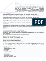 Cópia de Exercicio Sobre o Simple Past