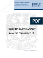 Presentación Taller de Investigación y Análisis Económico III