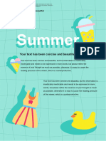 Colorful Summer Cover-WPS Office