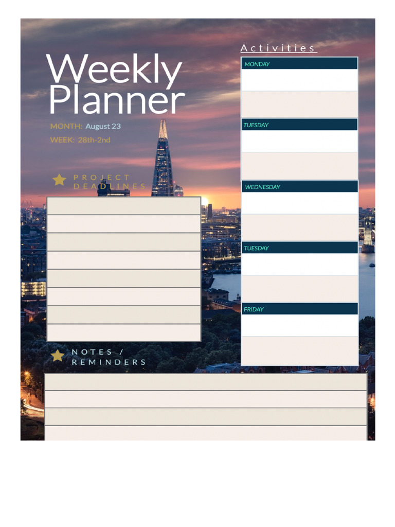 Planner | PDF