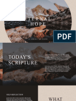 Beige and Black Hope Sermon Series Church Presentation