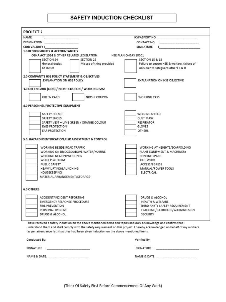 f001-induction-checklist-pdf-personal-protective-equipment-safety