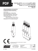 SL-1 Injector User Manual 81713/81713A | PDF | Valve | Piston