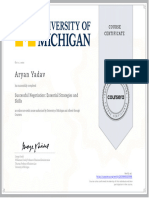 Aryan Yadav - Business Communication Coursera Certificate