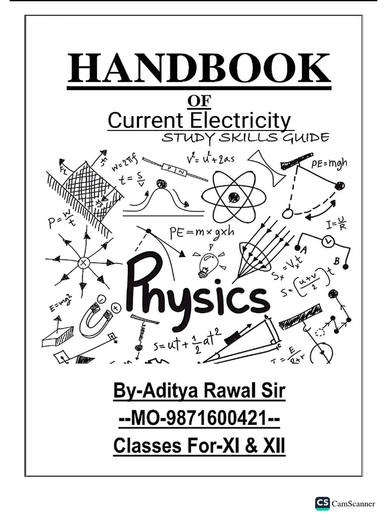 Current Electricity Handbook Pdf