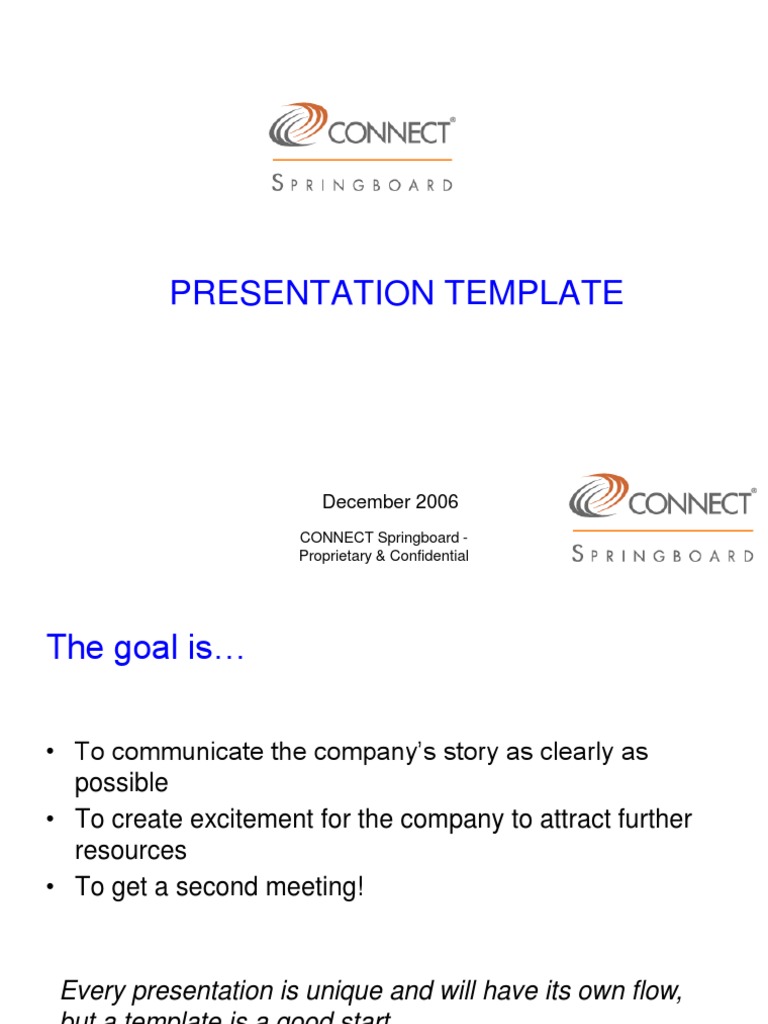 Effective Presentation Template Guide | PDF | Strategic Management ...