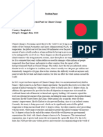 Bangladesh's Position Paper