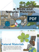 Natural and Manmade Materials Powerpoint
