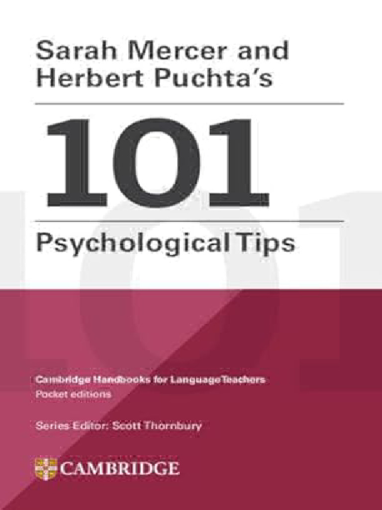 101 Psychological Tips Download Free Pdf Learning Teachers
