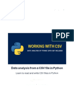 CSV Python Annotated