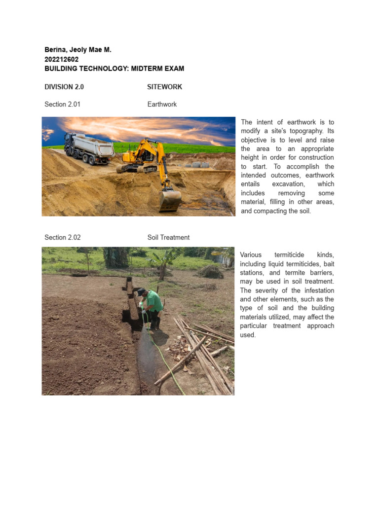 Building Technology Midterm Exam Guide | PDF | Polyvinyl Chloride | Window