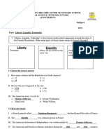 Worksheet of Liberty, Equality and Fraternity AK