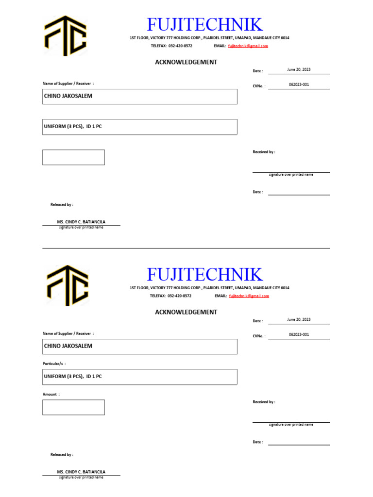 ACKNOWLEDGEMENT | PDF