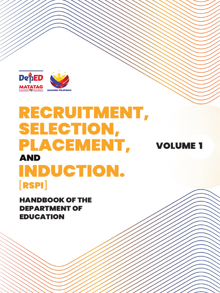 RSPI Handbook | PDF | Human Resource Management | Teachers