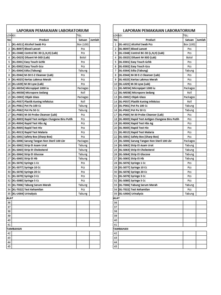 Laboratory Usage Report Summary | PDF | Medical Specialties | Clinical ...