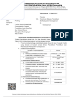 Lomba Karya Praktik Baik Pembelajaran Tingkat Pendidikan Anak Usia Dini Dan Sekolah Dasar Kabupaten Karanganyar Tahun 2024