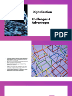 Challenges & Advantages For Digitalization