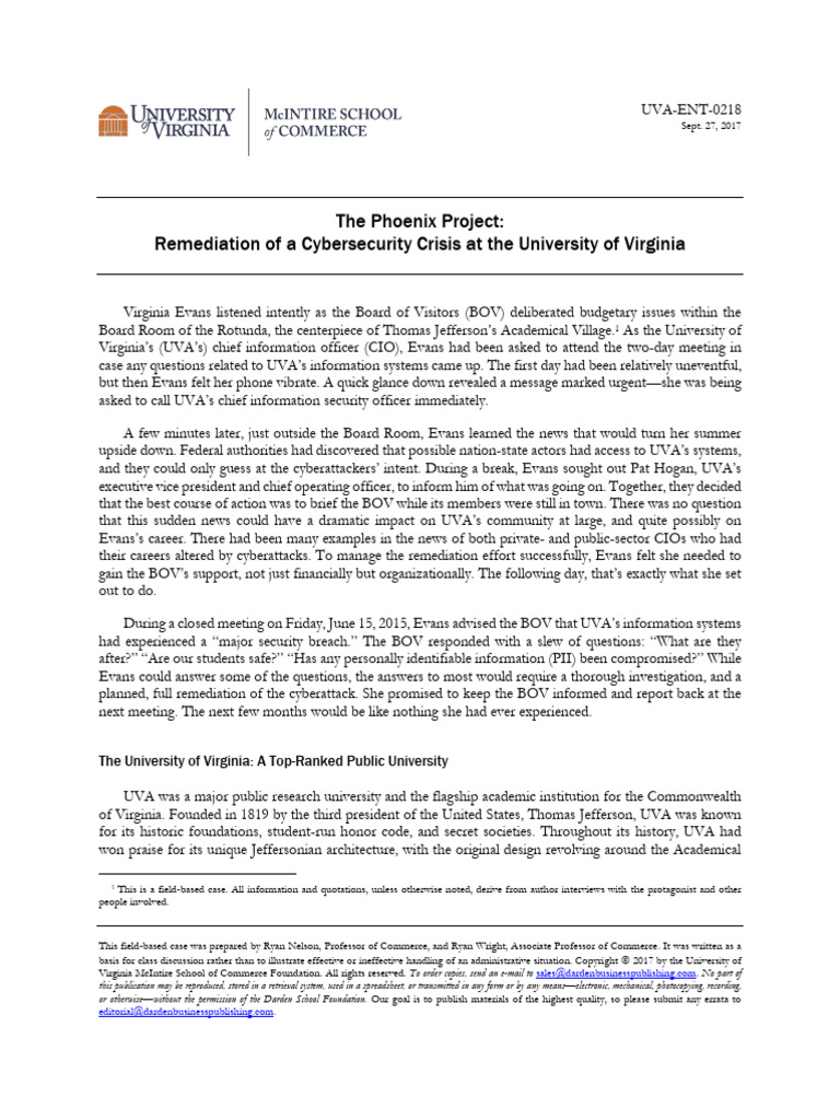 10 1108 - Case Darden 2021 000056 | PDF | Security | Computer Security
