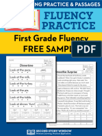 First Grade Fluency Free Sample