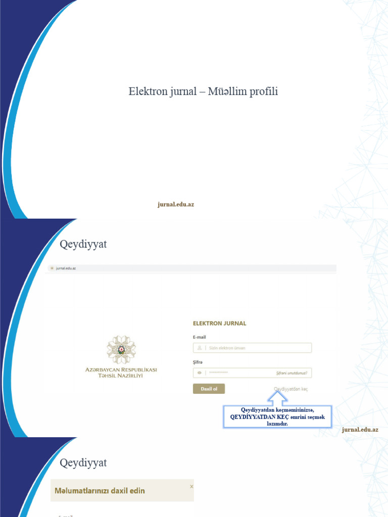 Elektron-Jurnal Muellim | PDF
