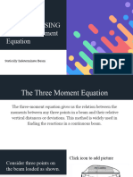 The Three Moment Equation