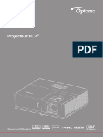 Projecteur OPTOMA ZU506Te-Français (France) PDF