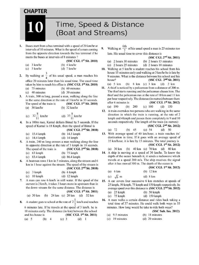 Time Speed | PDF