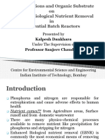 Effect of Cations and Organic Substrate On