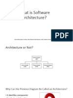 02 What Is Software Architecture