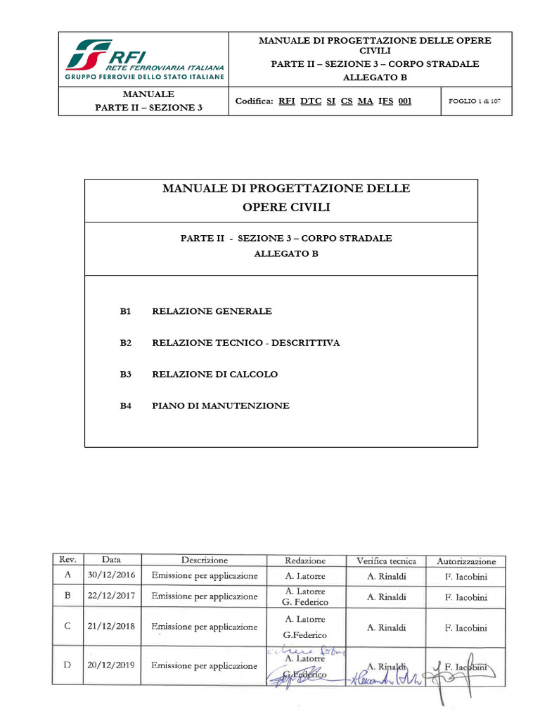 Allegato B Al MDP - Sez III | PDF