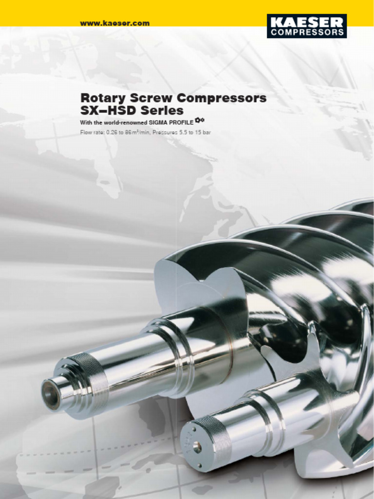 Kaeser Rotary Screw Compressors Overview | PDF | Mechanical Engineering