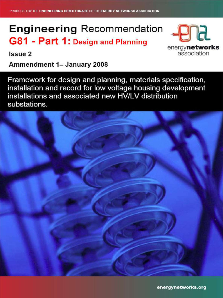 Engineering Recomendations | PDF