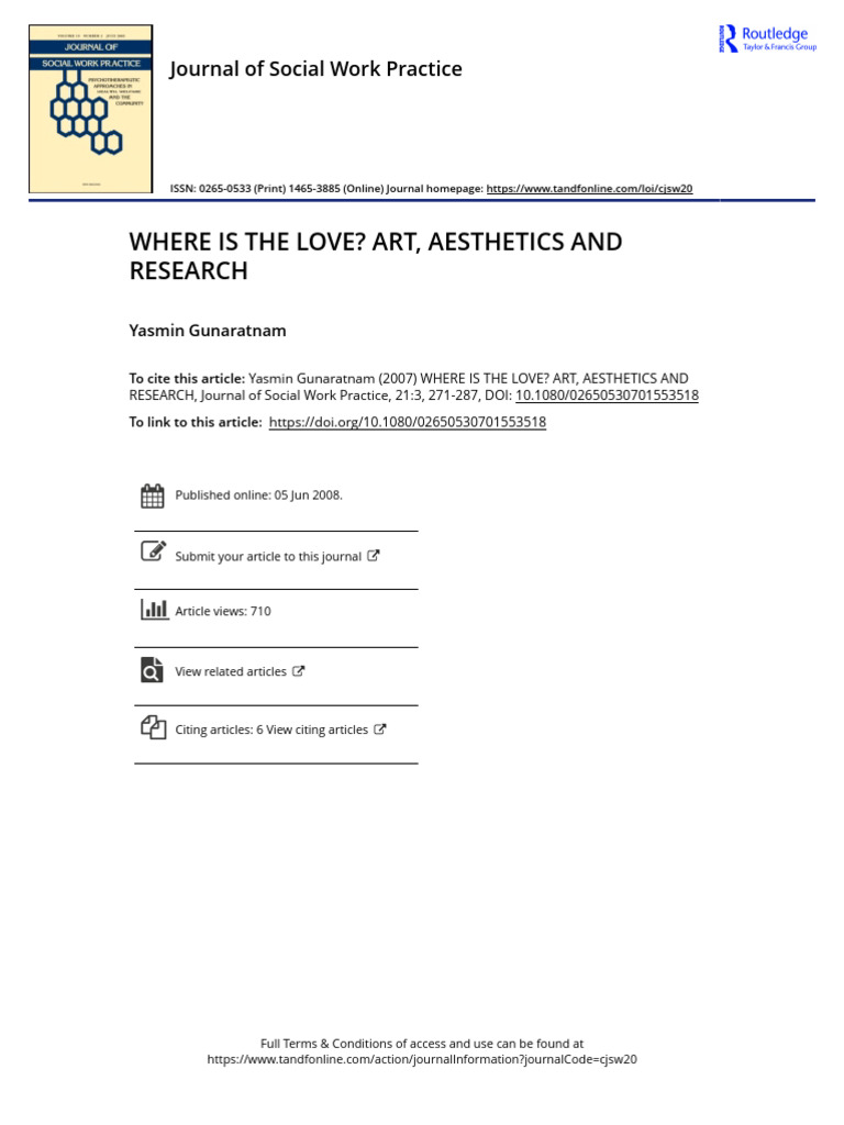 Art and Aesthetics in Research Exploration | PDF | Aesthetics | Creativity