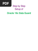 Oracle 19c DataGuard Step by Step