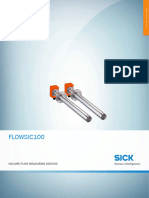 Data Sheet FLOWSIC100