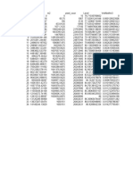 Output Stage Volume Table (78.1 Final)