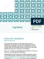 Legislation