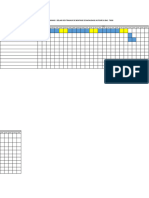 Planning Des TVX Echafaudage Autour Du Bac T9020