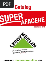 Catalog Leroy Merlin Super Afacere Noiembrie 2011